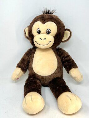 Build A Bear Workshop Brown Smiley Monkey 2020 Plush BABW Chimp